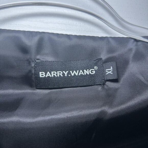 Barry.Wang Vest Men XL Blue Black Paisley Formal Set Bow Tie Hanky Wedding NWOT - Picture 3 of 10